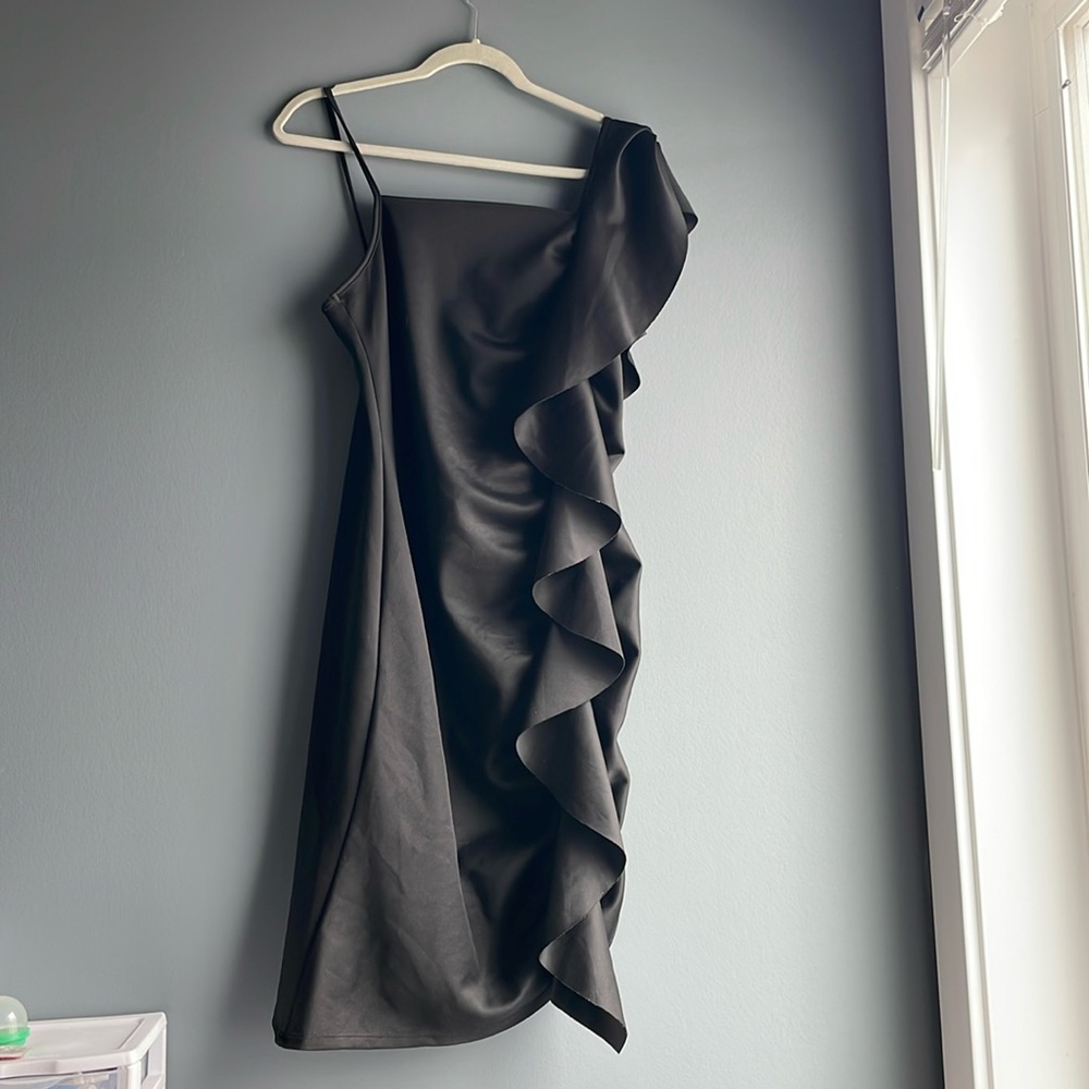 🖤black party dress
